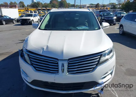2018 Lincoln Mkc Reserve z USA, uszkodzony, nr VIN 5LMCJ3C91JUL04897
